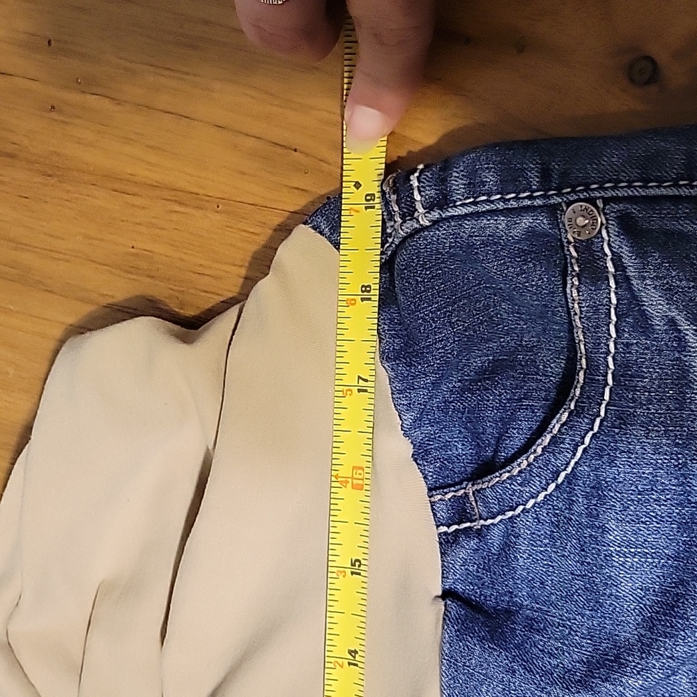 Indigo Blue Large Full Panel Bootcut Maternity Pa… - image 4